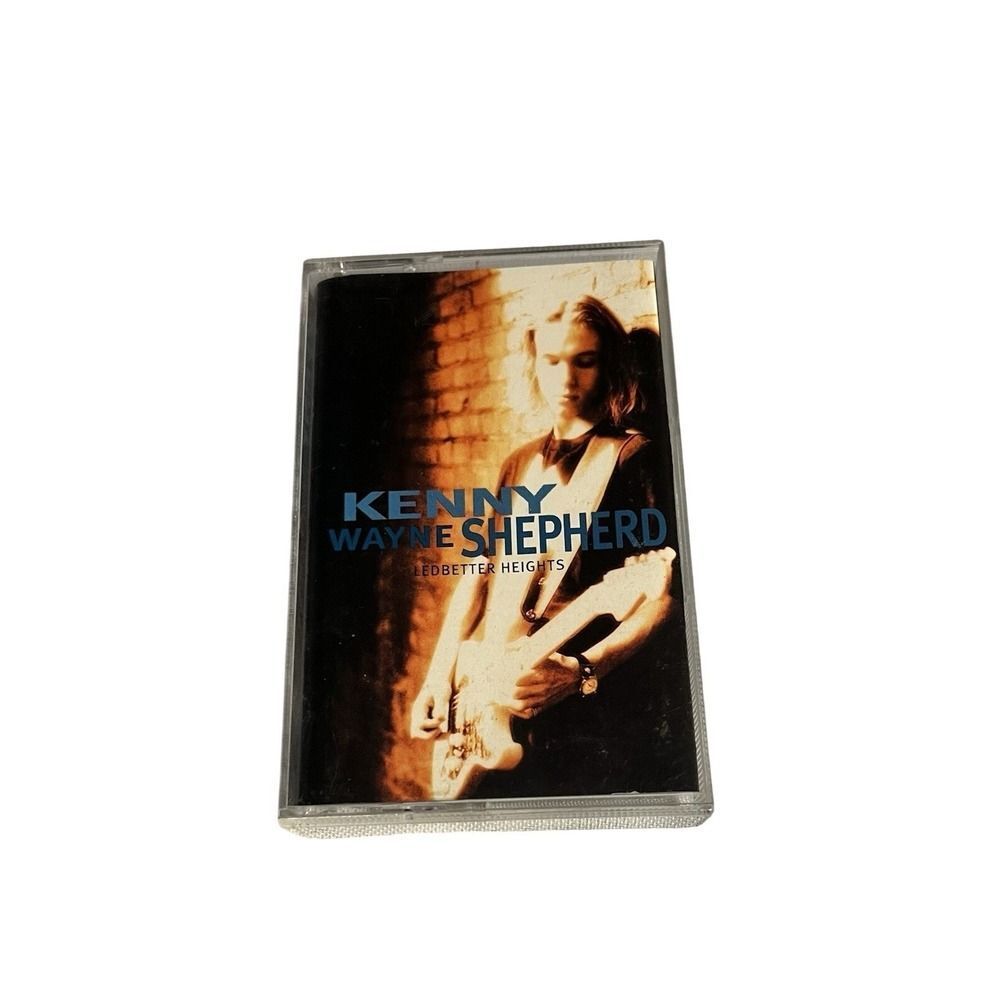 Kenny Wayne Shepherd Ledbetter Heights Cassette Tape 1995 Blues Rock Giant